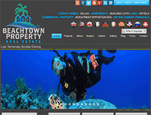 Tablet Screenshot of beachtownproperty.com